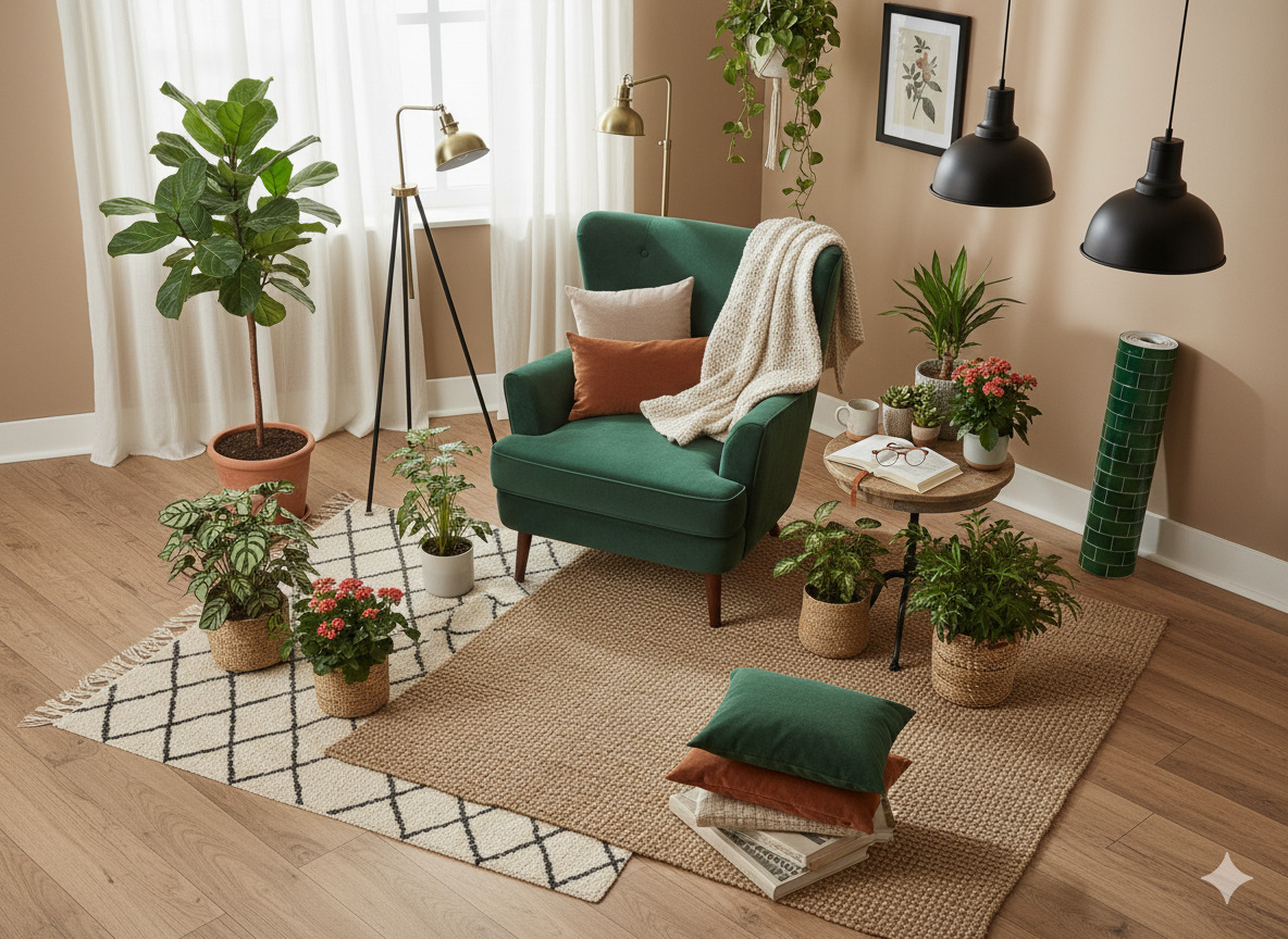 Complete woonkamer styling pakket